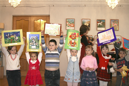 Выступление воспитанников детского сада №6 г. Дзержинского